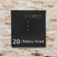 Personalised Lockable Post Box