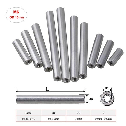 10mm aluminum round - aluminum,