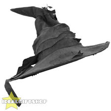 GREY WIZARD WITCH HAT HALLOWEEN FANCY DRESS SORTING BOOK CHARACTER ACCESSORY