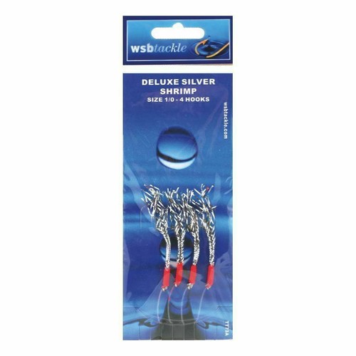 Hook silver shrimp rig - 6,
