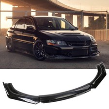 4Pcs Front Bumper Lip Spoiler