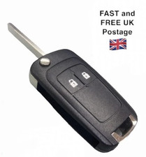 2 Button Flip Key Case Fob