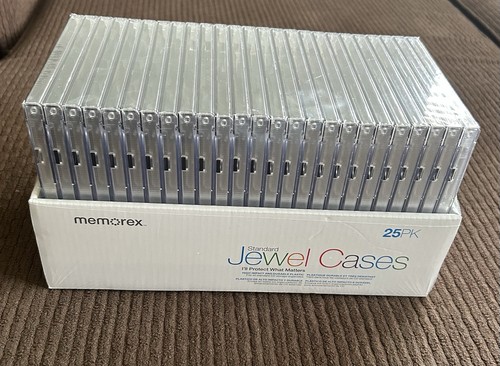 Memorex standard clear jewel - clear,