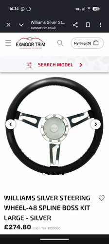 Exmoor trim steering wheel - exmoor,