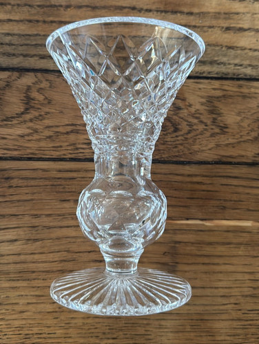 Cut crystal bud - bud, vase