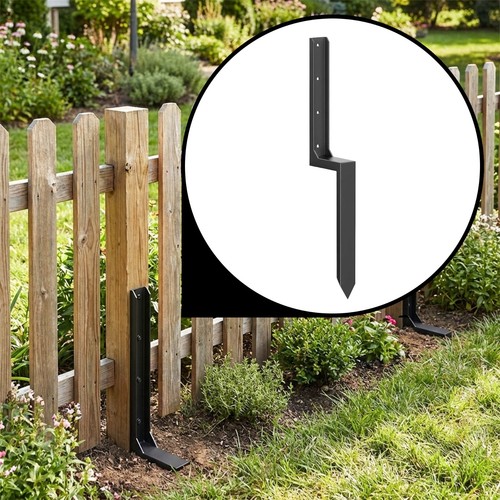 Metal fence post - metal,