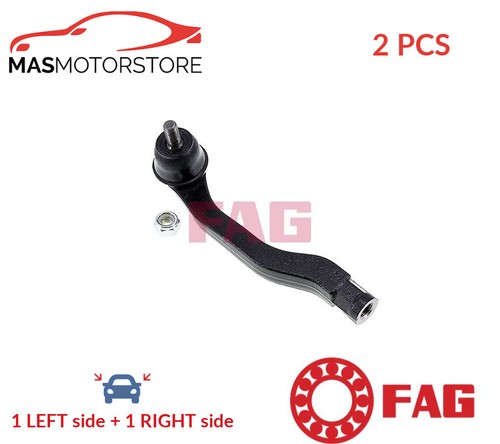 Track rod end rack - end, pair