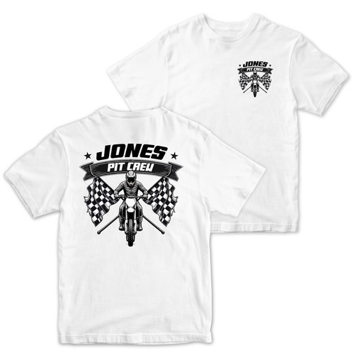 Personalised pit crew shirt - pit, t