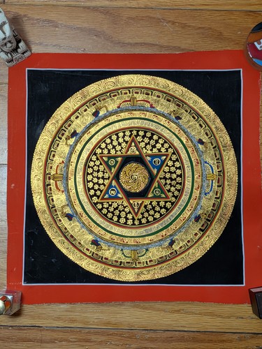 Tibetan buddhist mandala - tibetan,