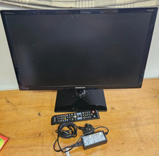Samsung T24C350EW 24" LED TV Tele HD Monitor with DC14V + Power Lead & Remote