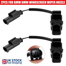 2x Front Windscreen Washer Nozzles Jet Heated For Mercedes W203 W211 A2118601147