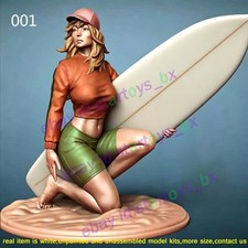 Surfer beach woman 1 - beach, 1/4