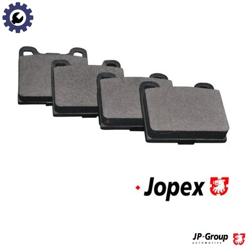 Brake pad set - brake,