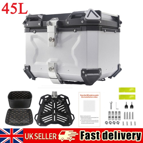 45l motorcycle rear top box - top,