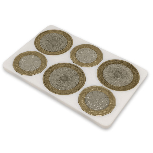 Coin holder 9 - £1, –