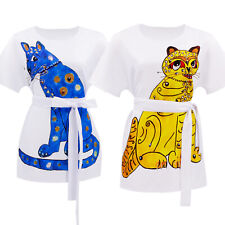 Cosplay 70s T-shir Women Cat