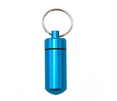 Waterproof aluminum pill box - waterproof,