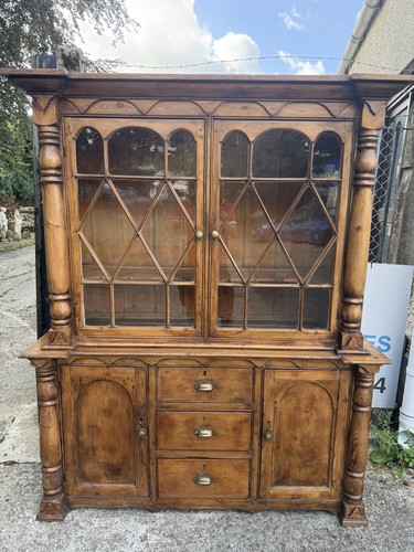 Large antique pitch - large, pine