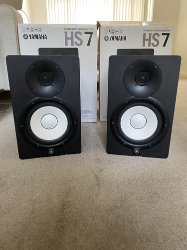 Yamaha hs7 studio monitors - yamaha,