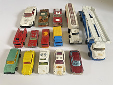 Vintage 70s Corgi Diecast Cars – Job Lot Esso Tanker Car Transporter Land Rover