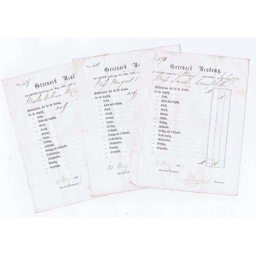 1874 billhead porter water - billhead,,