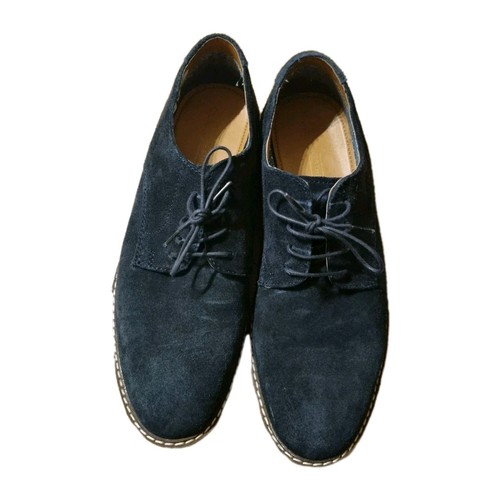Men navy suede - navy, loafers