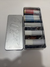 James Bond 007 Spy File Cards Job Lot Bundle All Different With Collectors Tin