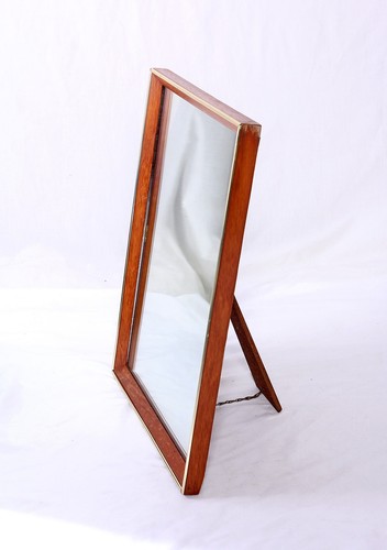 Vintage mirror teak frame - mirror,