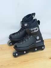 Roces M12 UFS Aggressive Inline Black Skates - Mens UK Size 4