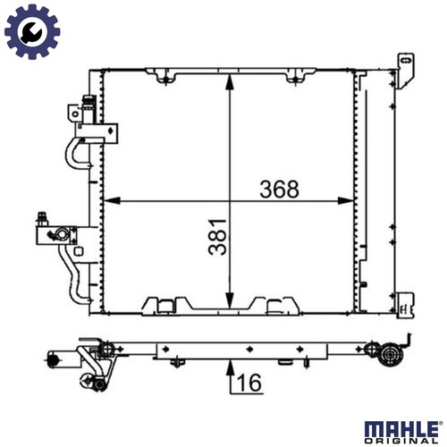 Condenser air conditioning - air, ac