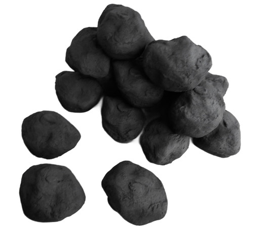 Gas fire coals - coals, ceramic