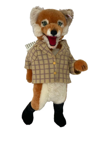 Steiff fox ice skater 007071 - skater,