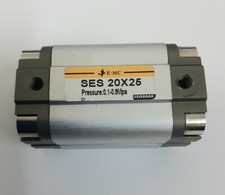 Pneumatic Cylinder Compact Type 20mm x 25mm Double Acting Good quality