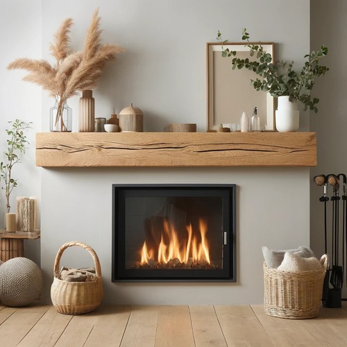 Ruby oak mantel - oak,