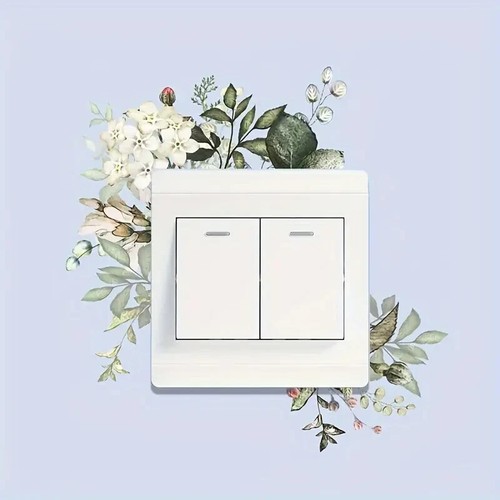 Classic floral wall switch - floral,