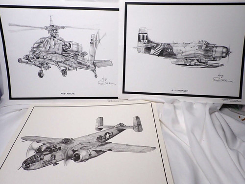 Lot dale adkins prints - lot,