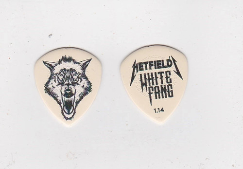Metallica guitar pick - metallica, james