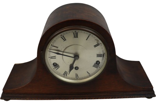 Antique wooden mantel - wooden,