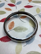 NEW 8" Chrome Classic Car / Motorcycle Headlight Rim Vintage (Bottom Fixing)
