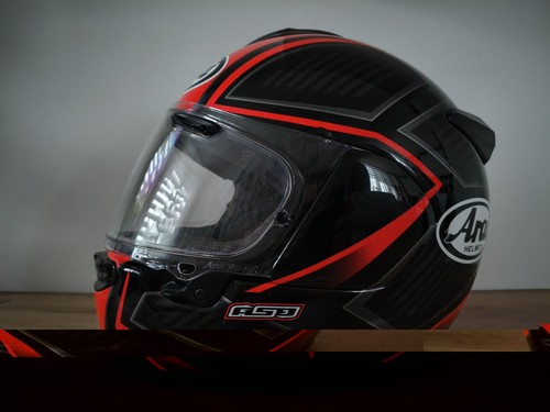 Arai chaser spine - fluor, red