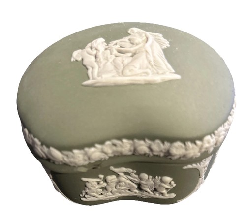 Wedgwood green jasperware - wedgwood,