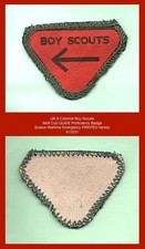 UK & Colonial Boy Scouts - Wolf Cub GUIDE Proficiency Badge - 1939 Printed ^