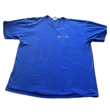 Madonna Sticky And Sweet Tour T-shirt Blue XL 