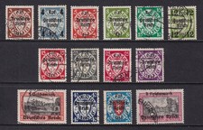 GERMANY 1939 Danzig Overprints