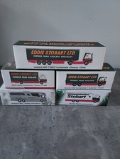 Atlas Editions 1/76 EDDIE STOBART COLLECTION ( 5 MODELS).