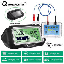 Car 433MHZ Wireless 12V Battery Monitor & Tester Load Cranking Charging Analyzer