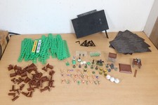 Vintage Subbuteo Bundle Spectators Fans Police TV Camera Stand Scoreboard Dugout