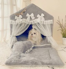 Luxury Dog Cat Pet House Bed
