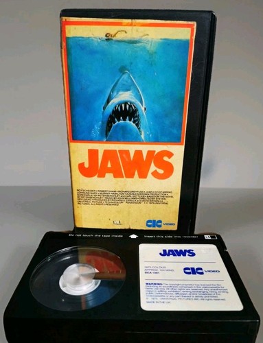 Jaws pre cert betamax - jaws,