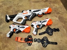 Hasbro Nerf Laser Ops Pro Alpha Laser Blaster Guns Bundle